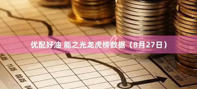 优配好油 能之光龙虎榜数据（8月27日）